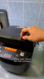 Rice Cooker 2 Liter YUNDAI YRC-02 / Mejikom Anti Lengket Daya 900 Watt 10 in 1 Menanak Menghangatkan dan Mengukus / Mejikom 2 Liter / Rice Cooker 2 L / Mejikom 2 L