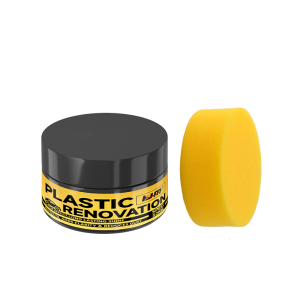 KJM 52ML Plastic Renovation Cream Car Plastic Restorer Long Lasting Black Gloss for Auto Plastic Tire Leather & Multi-Purpose