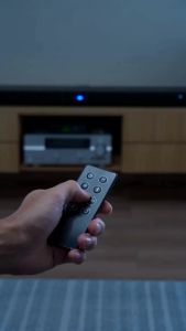 Soundbar Remote Control Replacement Universal Remote Controller Compatible for Soundbar Series II TV Speakers Soundbar Accessory