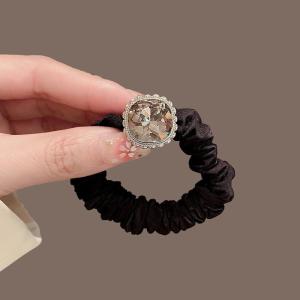 KEDMOAL Butterfly Knot Headband Sparkling Rhinestone Elegant Hair Ties Fashionable Hair Accessories for Travel And Camping