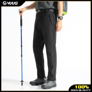 VUUG quần ngoài trời nhanh khô Quần chạy nước rút thoáng khí cho nam quần leo núi co giãn rộng quần thể thao ngoại cỡ