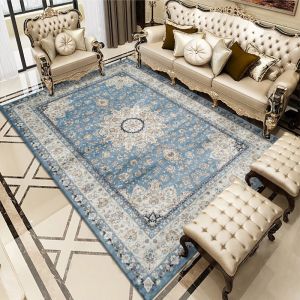 Antique European Style Carpet Machine Washable