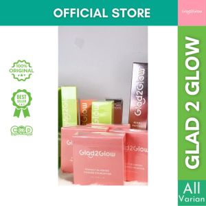 GLAD2GLOW Series Centella Soothing Gel Moisturizer Blueberry Sunscreen Eye Cream Toner Serum Masker