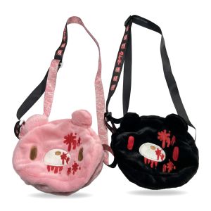 Túi Đeo Chéo Hình Gấu Dễ Thương Kawaii Dành Cho Nữ Có Dây Đeo Có Thể Điều Chỉnh Gothic Đầu Gấu Nhỏ Túi Đeo Vai Thời Trang