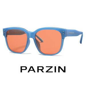 PARZIN | Fashion Large Frame Face Slimming Colorful Plain Sunglasses UV Protection