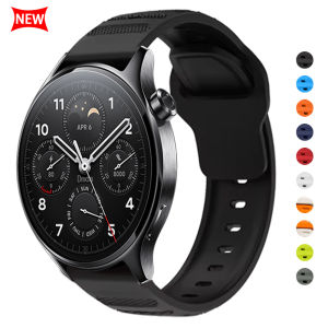 Silicone 22mm Soft Strap For Xiaomi Watch S4 S3/S1 Active/S2 46mm 42mm Smartwatch Correa For Xiaomi Mi Watch Color 2 Sports Band