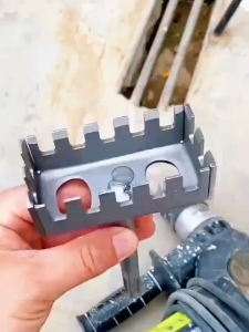 Professional 86-Type Square Hole Punch Electrician Tool Kit