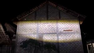 LAMPU DEPAN DAYMAKER 575 INCH 16 LED DOUBLE SENJA JAUH PUTIH JAUH KUNING FUNGSI RITING FFB GL MP KING