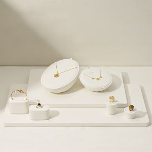 Oirlv 4 Color Ring Storage Tray Necklace Organizer Stand Jewelry Display Holder TT242 TT243 TT244 TT245