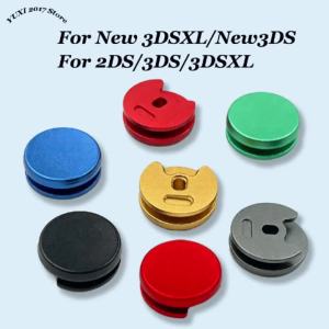 1PC Kim Loại Analog Ngón Tay Cái Cần Điều Khiển Rocker Cap Cho 2DS 3DS 3DSXL New3DS New3DSXL Vòng Tròn Miếng Lót Nút Tay Cầm Bao Da Phụ Kiện Thay Thế