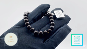 SG LOCAL - Certified Qiemo Brown Sugar Hetian Jade Bracelet 和田玉且末红糖手串