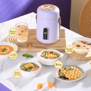 Portable Electric Kettle multifunctional electric cooker electric heating pot Mini Stew Cup