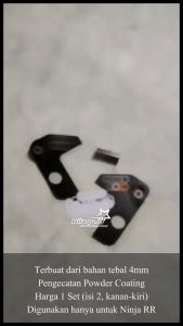 Lowering Kit Ninja RR Pemendek Monoshock Plat Arm Unitrack Ninja RR Plat Besi Cutting 4mm