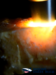 Senter SmilingShark Y157 Senter Batu 3 warna UV Putih Kuning