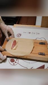 Papan Lipat Risol 7cm dan Garpu Pencelup Risol Bahan Kayu Pilihan Terbaik