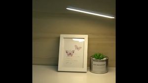 NEWSTYLE Lampu Meja Belajar Klip Portabel Desain Fleksibel LED 3 Warna USB Isi Ulang Baterai Tahan Lama 2.5W - NS-25 - 7CLLBLWH