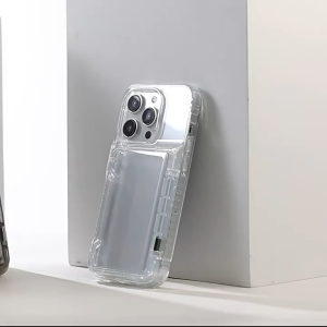 Ốp bảo vệ trong suốt cho Samsung Galaxy S23 S24 S25 S26 viền Ultra Plus Ốp lưng điện thoại trong suốt nắp lưng vỏ ốp lưng khe cắm thẻ chống rơi