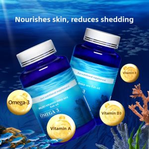 Anti-Hair Loss & Shiny Coat Fish Oil Soft Capsules