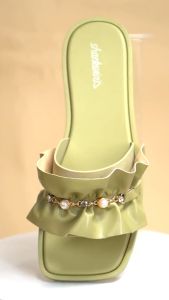 Sharkwin Sandal Wanita Slip On Santai Sendal Korea Style Slipper Serut Wanita SF30205