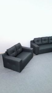 Murah dan kualiti sofa🌟 Best Value Sofa Set! SamPoint Modern Sofa Set 1 + 2 + Stool / 2 + 3 Seater Minimalist Sofa / 2+3 Sofa Fabric / Modern Look / Stylish & Modern Grey / Cozy & Durable / Fast Shipping / Ready Stock / Premium Comfort