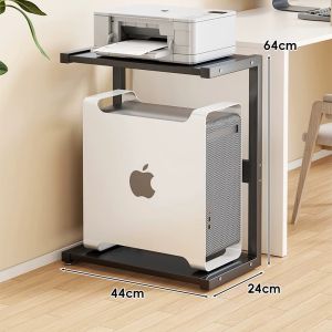 Moveable Desktop PC Case Support Stand Storage Tray