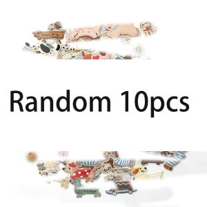 10‑30Pcs Bulk Lot Mixed Dog Embroidery Patches Self‑Adhesive Cute Dachshund Animal Applique Patches for Clothing Backpack Phone