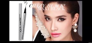 Mistine มิสทินแม็กซี่แบล็คอายไลเนอร์ 1กรัม Maxi Black Eyeliner(ปีผลิตใหม่2022-2023)