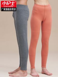 Thickened Cotton Autumn Pants Mens Loose Warm Trousers Underwear High Waist Home Clothes Couple Matching Pure Color