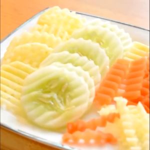 มีดตัดเฟรนซ์ฟรายส์ มีดหั่นมันฝรั่ง หั่นเอนกประสงค์ แบบหยัก