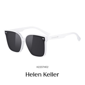 HELEN KELLER | Polarized UV Protection Classic Oversized Sunglasses
