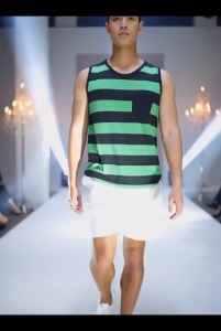 3 pieces bundle Menswear sando with chest pocket fit up to XL