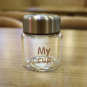 Compact Cute Portable Glass Cup
