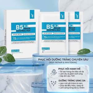 (COMBO 5 Miếng) Mặt Nạ Yuejin B5 Cấp Ẩm Phục Hồi Da Chuyên Sâu 25ml (MẪU MỚI)