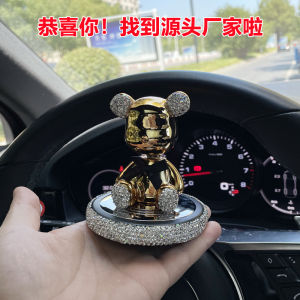 2025 New Car Decorative Fragrance Alloy Goddess Style Interior Decoration Accessories Comprehensive Car Center Console Scents