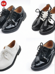 Elegant Lace-up Boys Dress Shoes