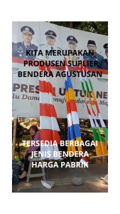 PAKET 3IN1 2 UMBUL UMBUL 1 BENDERA MERAH PUTIH 90X60