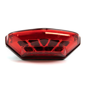 Motorcycle Accessories LED Brake and Driving Integrated Lights Brake Rear Tail Lights Universal for Suzuki Harley Davidson Honda E-bike