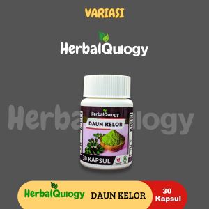 HerbalQulogy - DAUN KELOR Isi 60 & 100 Kapsul Murni alami 100% Original 30 kapsul daun kelor