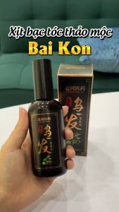 Tinh Chất Thảo Dược Đen Tóc Cải Thiện Tóc Bạc Hiệu Quả BaiKon