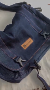 TAS SLEMPANG AM.PROJECT TAS SELEMPANG TAS BAHAN JEANS DENIM