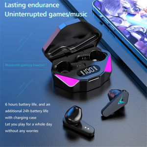 ELECS X15 Wireless Gaming Headset Bluetooth Headphones with Mic Wireless LED Display