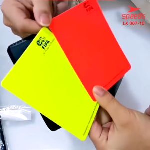 Speeds Kartu Wasit Merah kuning Kartu Wasit Pertandingan sepak bola voli basket 007-10