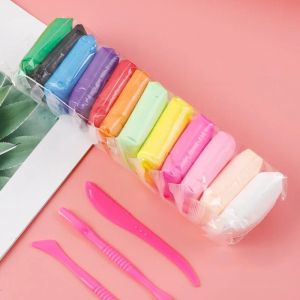 Air Dry Clay Ultra Light Magic Clay for Kids No-Sticky No-Toxic Dough DIY Modeling Clay with Tools Art Crafts Gift for Kids