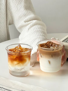 High Borosilicate Glass Cup for Drinking Water Transparent Heat Resistant Coffee Cup Simple Design Womens Version Home Use