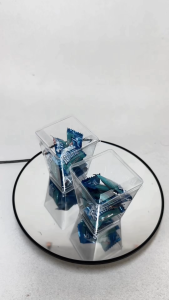 [10 PCS] Cup Jelly Square + Tutup | Gelas Cup Puding Cup | Cup Dessert Tiramisu | Cup puding unik kotak 10 Pcs Gelas Dessert - Lazada