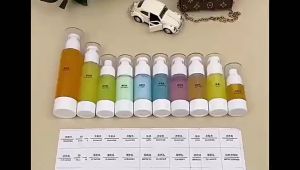 Botol Pompa Vakum - Botol Lotion/Essence Ukuran Perjalanan Botol Isi Ulang Botol Vakum