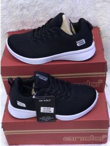 Sepatu sneakers ANDO ELSIE 3wrn sz 33-40(FREE KAOS KAKI)