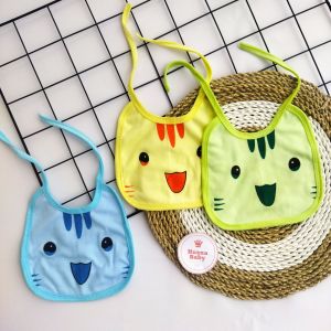 Husna Baby - 3 Pcs Otto Bayi / Slaber Bayi Seri Warna Baby