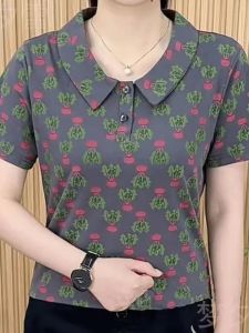 QIAOXIZI | Casual Loose Fit Womens Short Sleeve T-Shirt