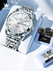 OLEVS | Multi-Function Night Light Mens Watch